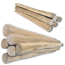 Load image into Gallery viewer, 6 Pack 17" Faux Fireplace wood, Decorative Fire Logs, Craft wood