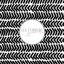 Load image into Gallery viewer, Black and White Seamless pattern