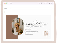 Load image into Gallery viewer, Professional Email Signature Template