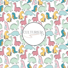 Load image into Gallery viewer, Space Dinosaur Seamless Pattern
