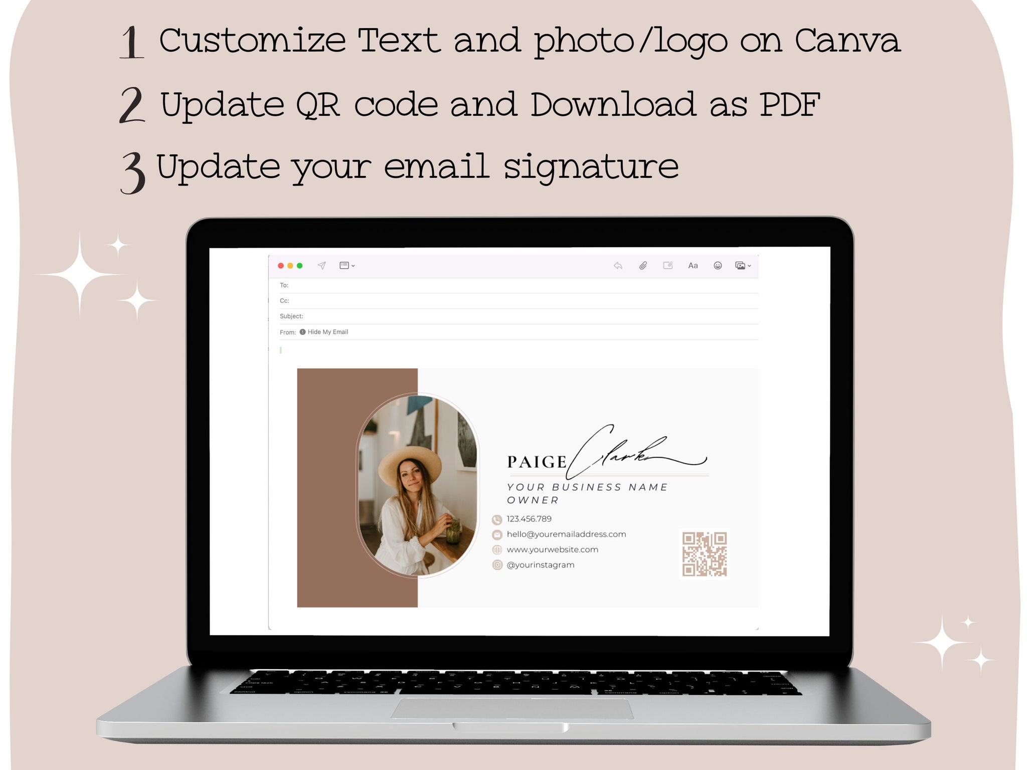 Professional Email Signature Template – Culturist Co